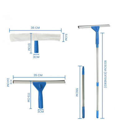 Vivid Extendable Window cleaning Kit GEM-CLE0846 AS-41715