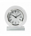 Wm.Widdop Round Glass Mantel Clock