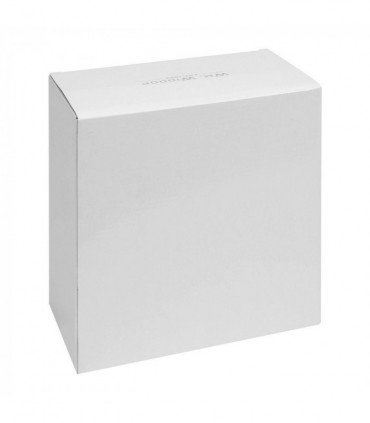 Wm.Widdop Round Glass Mantel Clock