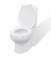 WC Ceramic Toilet Bathroom Corner Toilet White
