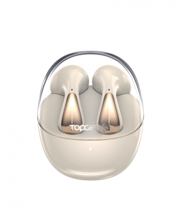 WYEWAVE Biege Stylish Design Wireless Earbuds