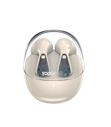 WYEWAVE Biege Suppercool Design Wireless Earbuds