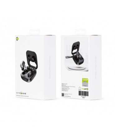 WYEWAVE Black Stereo Wireless Earbuds