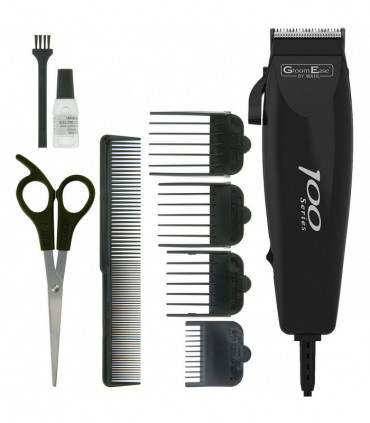 Wahl 100 GroomEase Series Hair Clipper for Men - Black
