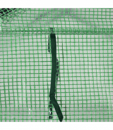 Walk in Garden Greenhouse Outdoor Grow House Shelves, 143x138x190cm Outsunny