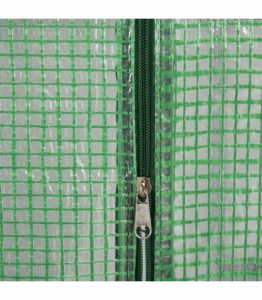 Walk in Garden Greenhouse Outdoor Grow House Shelves, 143x138x190cm Outsunny