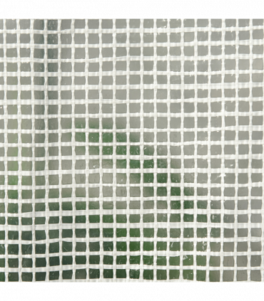 Walk-In Leanto Greenhouse Windows Doors 2 Tiers 4 Shelves 200x100x213cm White