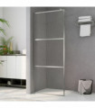 vidaXL Walk-in Shower Wall with Clear ESG Glass 90x195 cm