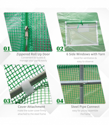 Walk-in Tunnel Greenhouse