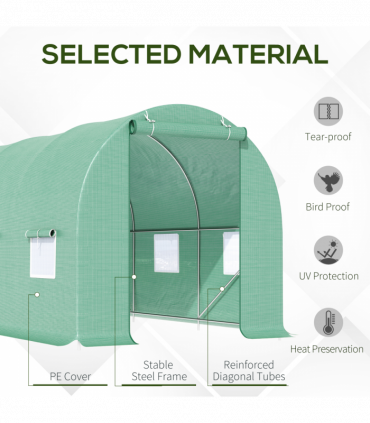 Walk-in Tunnel Greenhouse