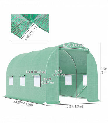 Walk-in Tunnel Greenhouse