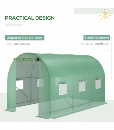 Walk-in Tunnel Greenhouse