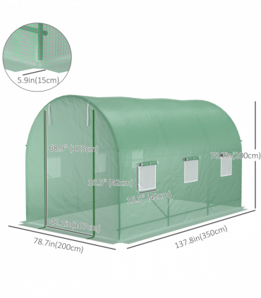 Walk-in Tunnel Greenhouse