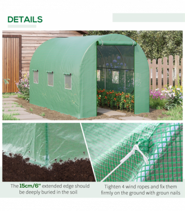 Walk-in Tunnel Greenhouse