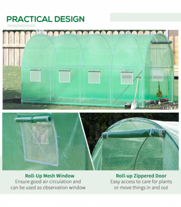 Walk-in Tunnel Greenhouse