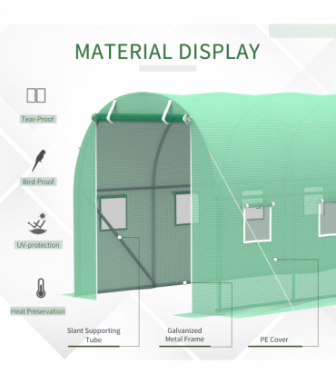 Walk-in Tunnel Greenhouse