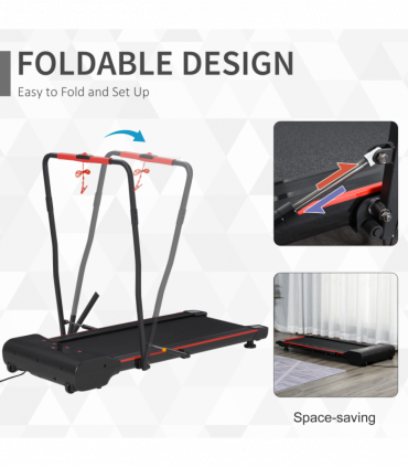 Walking Machine w/ LED Display & Remote Control Exercise Jogging Fitness