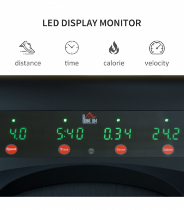 Walking Machine w/ LED Display & Remote Control Exercise Jogging Fitness