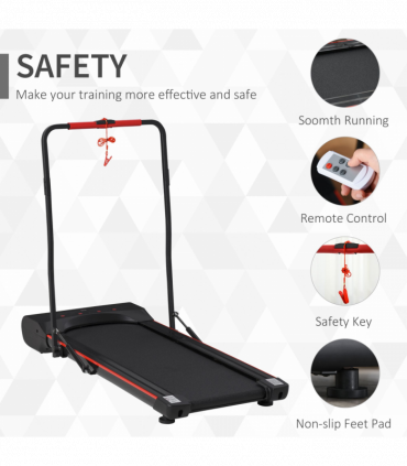 Walking Machine w/ LED Display & Remote Control Exercise Jogging Fitness