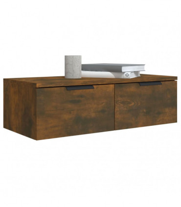 Wall Cabinets 2 pcs Smoked Oak 68x30x20 cm Engineered Wood