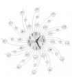 Wall Clock with Quartz Movement Modern Design 50 cm