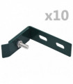 Wall Corner Connector 10 Sets Green