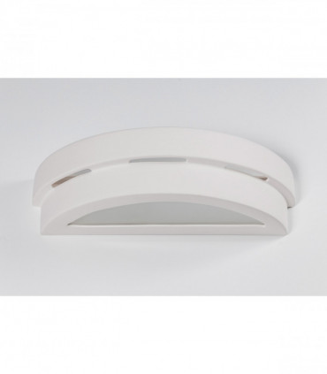 Wall Lamp Ceramic HELIOS Simple Classic Design Paintable LED27