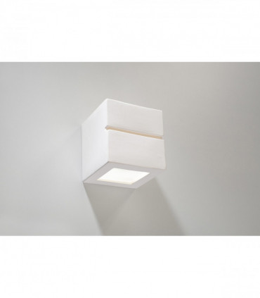 Wall Lamp Ceramic LEO LINE Simple Classic Design Paintable LED27