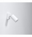 Wall Lamp RING White Rotating Tube Modern Loft Design GU10