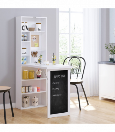 Wall Mount Desk Cabinet  38.5" W x 20" D x 60.25" H