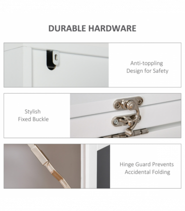 Wall Mount Desk Cabinet  38.5" W x 20" D x 60.25" H