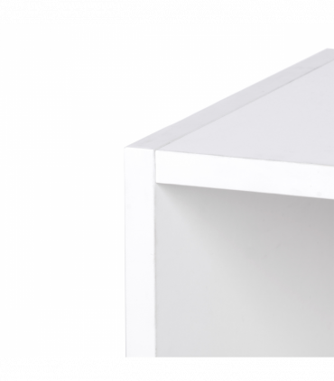 Wall Mounted Coat Hanger Hooks Rack Stand White