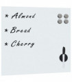 vidaXL Wall Mounted Magnetic Board Glass 60x60 cm