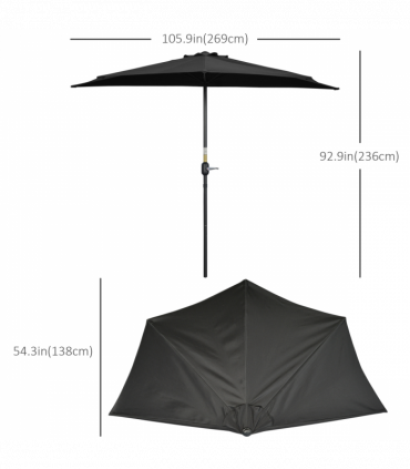 Wall Mounted Umbrella
