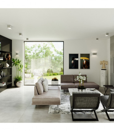 Wall lamp aluminum Lobo modern Design G9