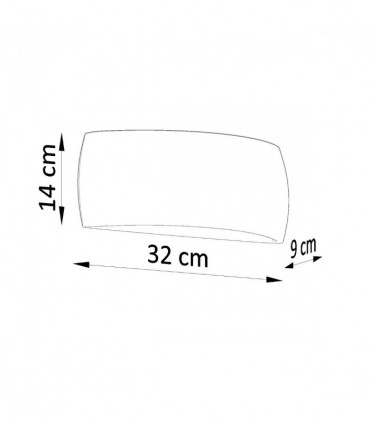 Wall lamp ceramics Pontius modern Design G9