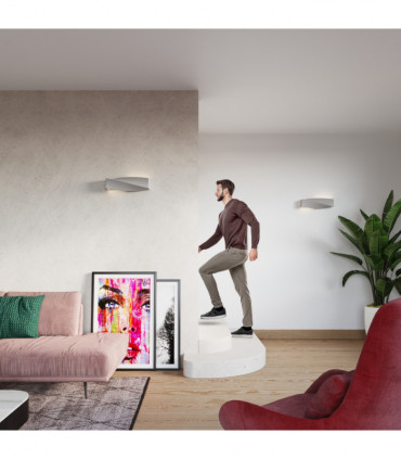 Wall lamp ceramics, glass Sigma modern Design E27