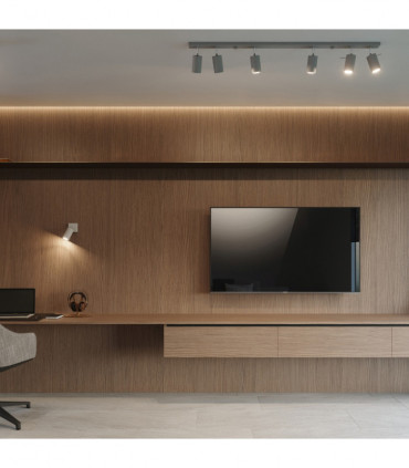 Wall lamp steel Ring modern Design GU10