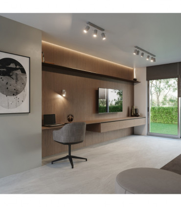 Wall lamp steel Ring modern Design GU10