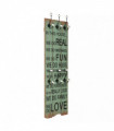 Wall-mounted Coat Rack with 6 Hooks 120x40 cm HAPPY LOVE