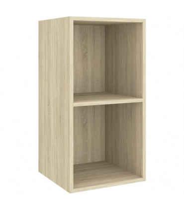 Wall-mounted TV Cabinets 4 pcs Sonoma Oak Engineered Wood