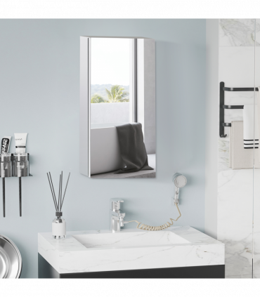 Wall-mounted mirror cabinet: contemporary design