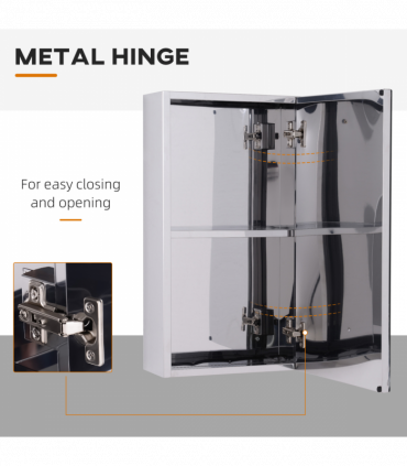 Wall-mounted mirror cabinet: contemporary design