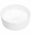 vidaXL Wash Basin 36x14 cm Ceramic White