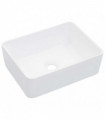 Wash Basin 40x30x13 cm Ceramic White