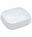 vidaXL Wash Basin 44.5x39.5x14.5 cm Ceramic White