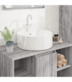 Wash Basin White 40x14.5 cm Ceramic Round