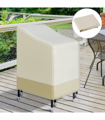 Waterproof Garden Wicker Chairs Cover Patio Seat Protector L70*W90*H115cm