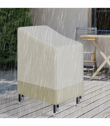 Waterproof Garden Wicker Chairs Cover Patio Seat Protector L70*W90*H115cm