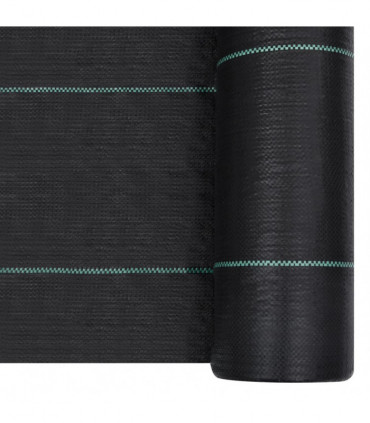 Weed & Root Control Mat Black 2x5 m PP